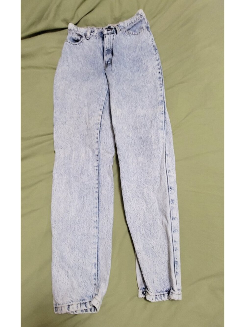 Sasson Bleached Jeans Vintage 1980s - Probably Size 8